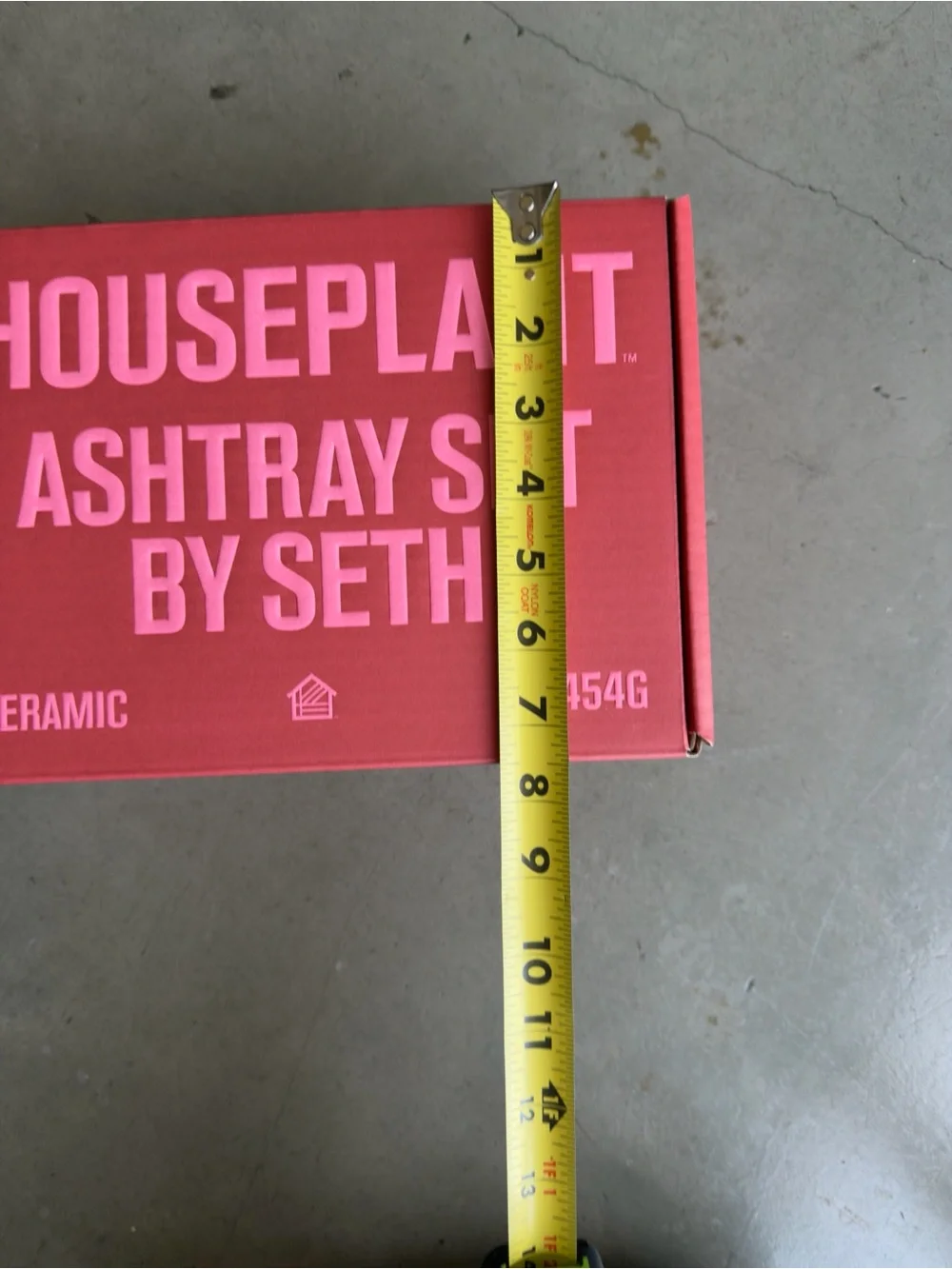 Houseplant by Seth Rogan / Storage Ceramic Box / Red